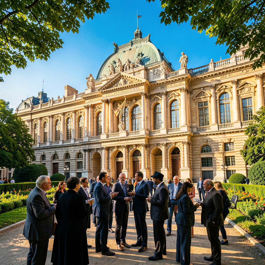 Vue d'ensemble du Sénat français avec des détails sur sa fonction dans le gouvernement