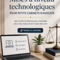 Avocat utilisant un logiciel moderne dans son bureau