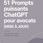 Image d'un avocat utilisant ChatGPT pour optimiser ses recherches juridiques.