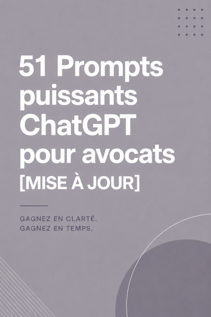 Image d'un avocat utilisant ChatGPT pour optimiser ses recherches juridiques.