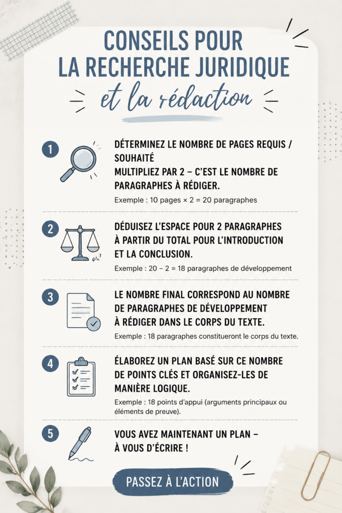 Des livres juridiques et un ordinateur portable sur un bureau, symbolisant la recherche et l'écriture en droit.