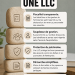 Femme souriante tenant des documents d'entreprise liés à sa LLC