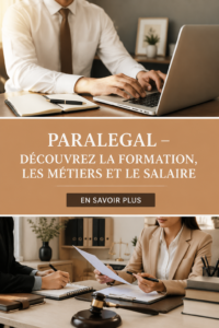 Photo d'une paralegal en train de travailler sur un dossier juridique.