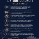 Etudiante en train d'étudier le droit dans un environnement calme et organisé.