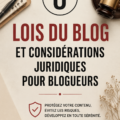 Femme discutant des lois du blogging avec un ordinateur