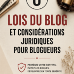 Femme discutant des lois du blogging avec un ordinateur