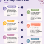 Une exposition d'art avec des œuvres diverses, représentant différentes techniques artistiques.