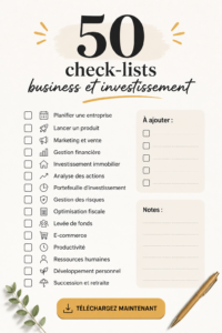 Image de 50 check-lists gratuites pour les entrepreneures