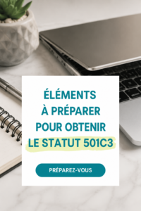 Femme heureuse examinant des documents pour obtenir le statut 501c3 pour son association