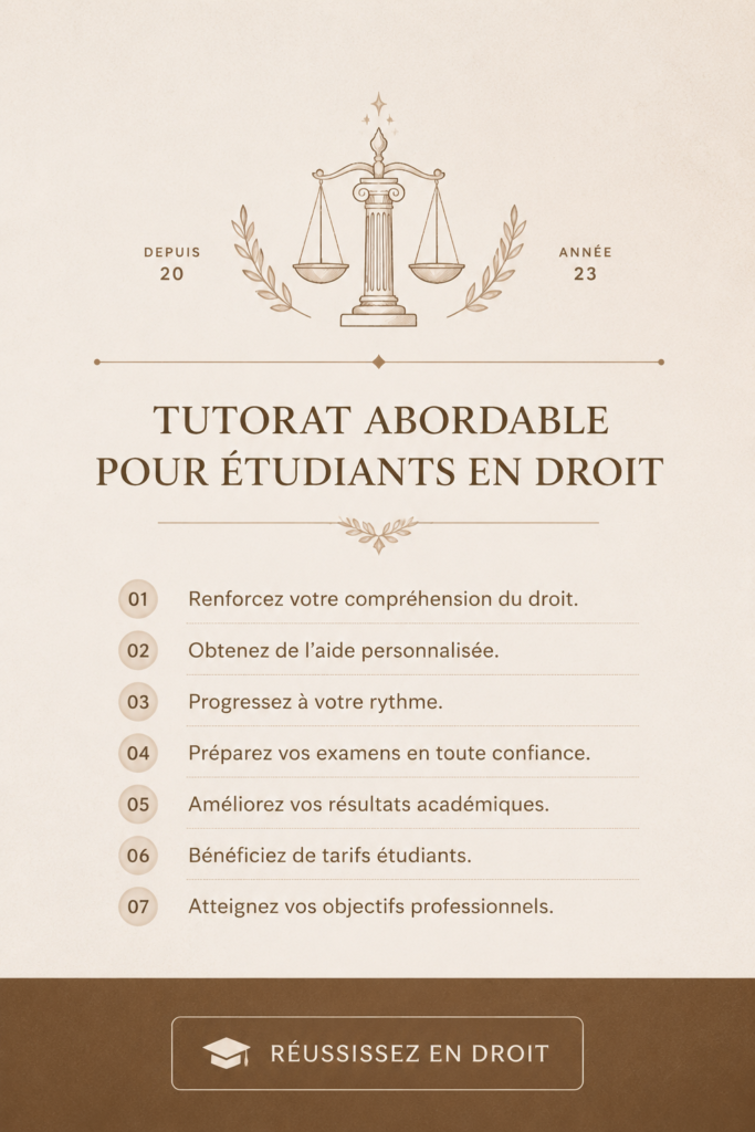 Élève en droit consultant un tuteur sur un ordinateur