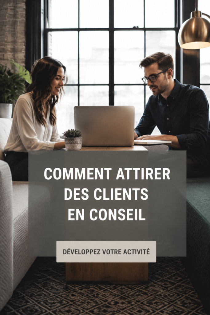 Femme d'affaires souriante consultant avec un client
