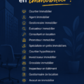 Femme professionnelle explorant les opportunités de carrière dans le secteur immobilier.