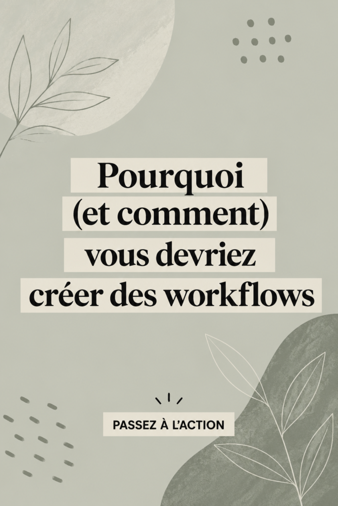 Une femme en train de concevoir un workflow pour son entreprise avec des post-its et un tableau blanc.
