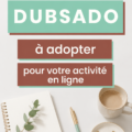 Capture d'écran de l'interface Dubsado, un outil de gestion pour les entreprises en ligne.