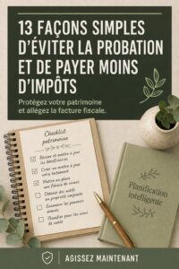 Image illustrant la planification successorale et la gestion des impôts familiaux.