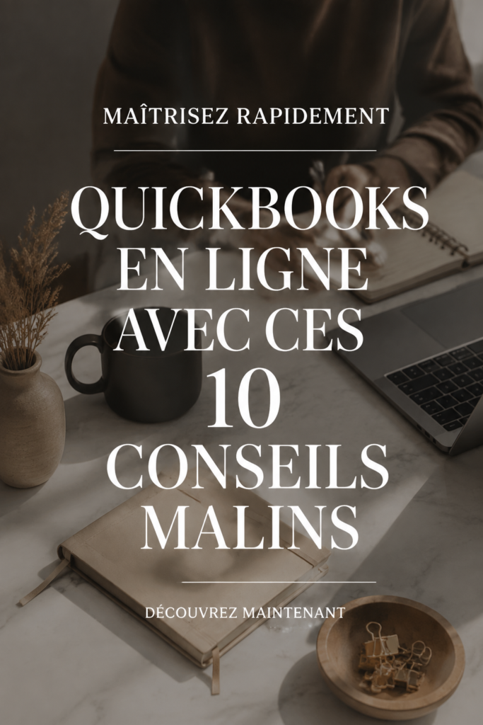 Capture d'écran de l'interface utilisateur de QuickBooks montrant des graphiques financiers et des options de gestion.