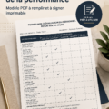 Modèle de formulaire d'évaluation de la performance professionnel