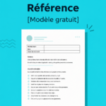 Modèle de Termes de Référence avec une mise en page claire pour les projets d'entreprise.