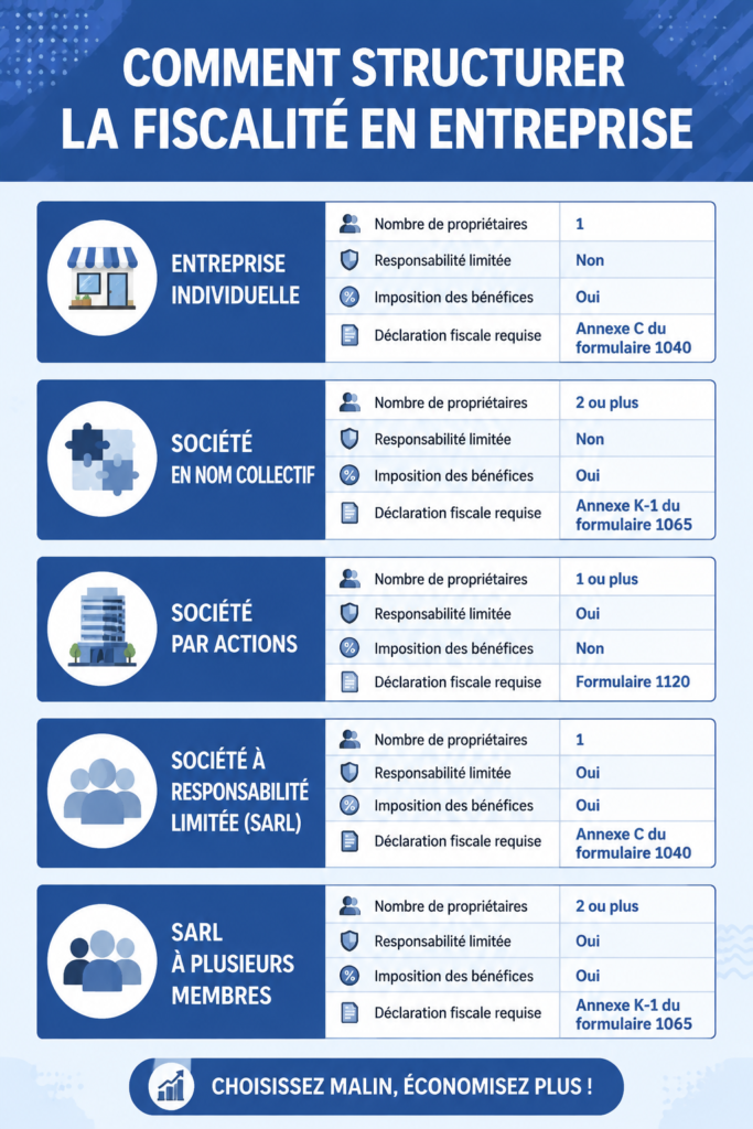 Femme entrepreneuse analysant des documents fiscaux pour sa société.