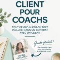 Aperçu d'un contrat de coaching posé sur un bureau méthodiquement organisé, illustrant l'importance des accords clients.