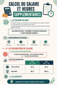 Femme souriante utilisant une calculatrice pour calculer son salaire
