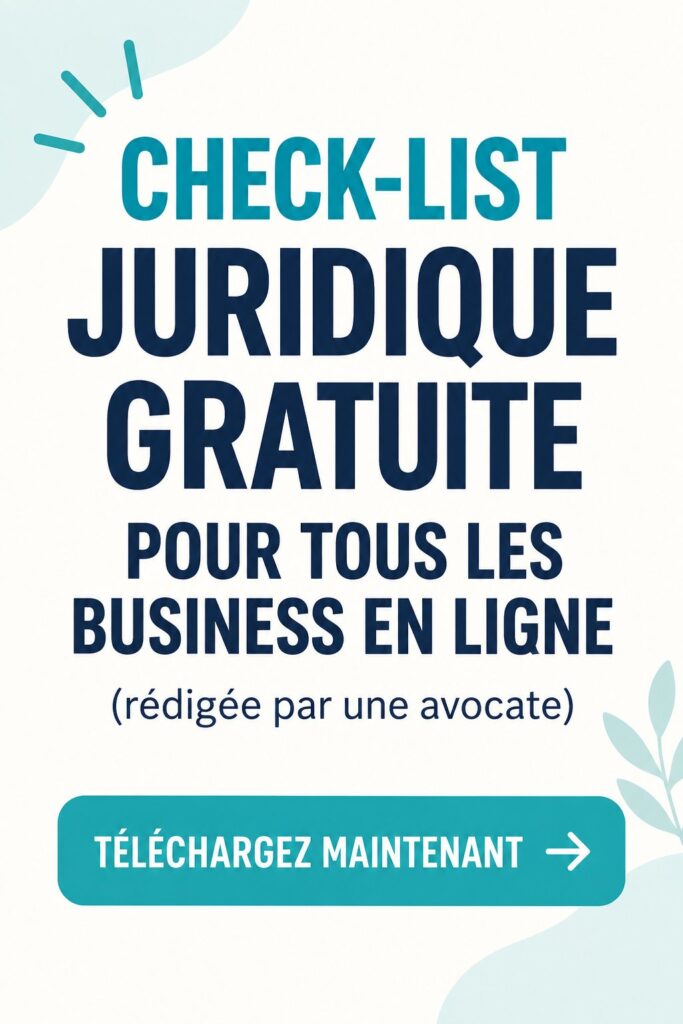 Une femme travaillant sur son ordinateur, entourée de documents représentant la checklist juridique pour entreprises en ligne.