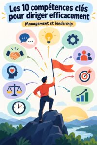 Image décrivant des femmes leaders en réunion, illustrant le concept de compétences de management