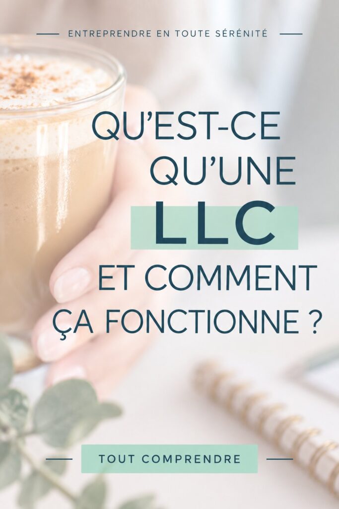 Image représentative montrant le fonctionnement d'une LLC avec des éléments juridiques et commerciaux