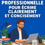 Femme rédigeant des notes claires pour une réunion au travail.