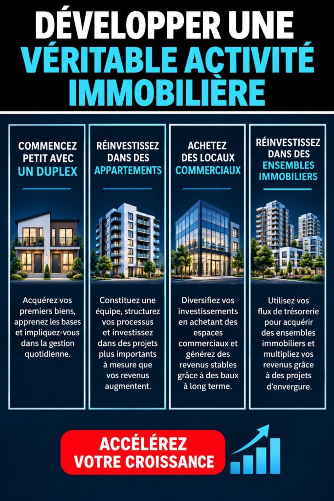 Femme entrepreneure examinant des documents d'entreprise immobilière