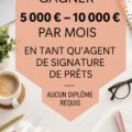 Femme souriante consultant des options de carrière