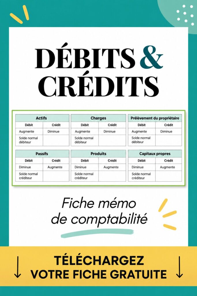 Femme tenant un guide de gestion financière sur les débits et crédits