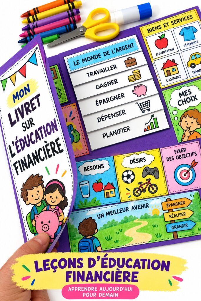 Image d'une femme souriante consultant un budget familial.