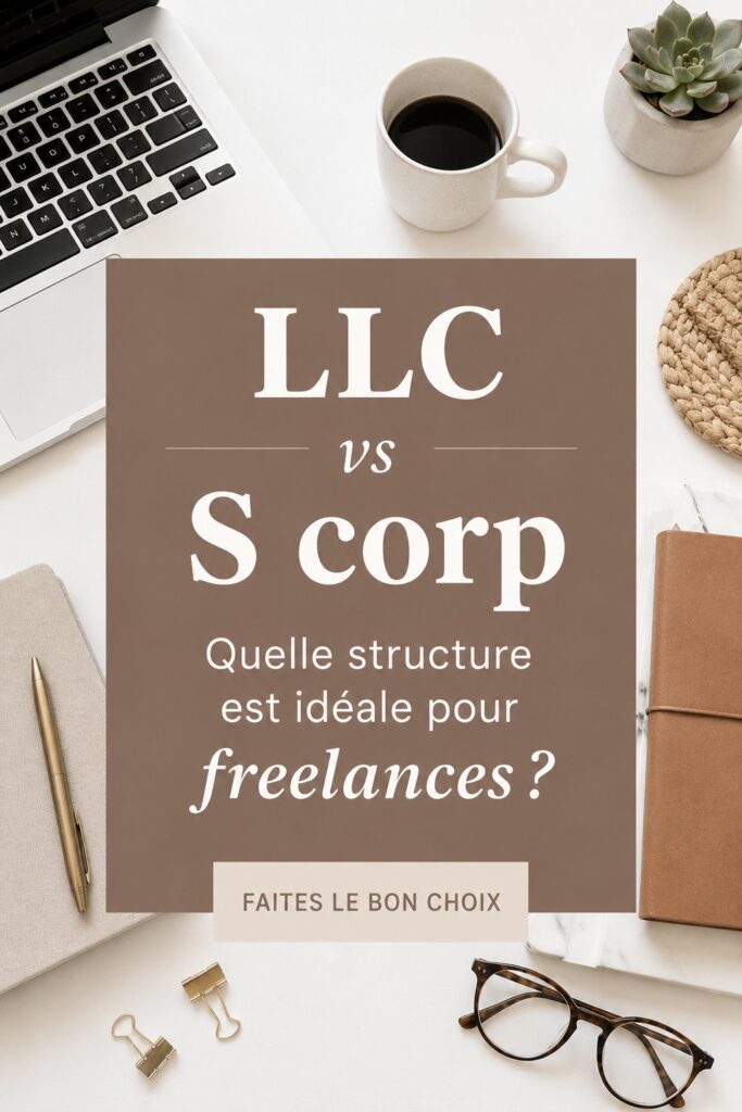 Un bureau moderne avec un ordinateur portable, symbolisant le choix de structure juridique pour freelances.