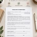 Modèle de formulaire de consentement à remplir, prêt à être utilisé