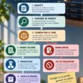 Infographie illustrant la procédure pénale et les droits des individus.