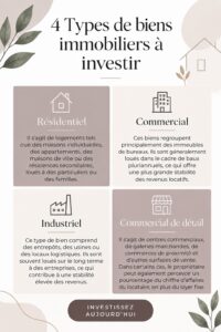 Femme regardant des options immobilières pour investir.