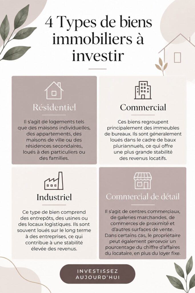 Femme regardant des options immobilières pour investir.