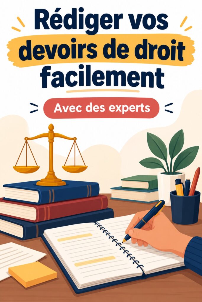 Aide à la rédaction juridique avec des experts pour gagner en qualité