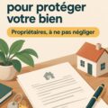 Un document de bail illustrant des clauses importantes pour la protection d'un bien locatif.