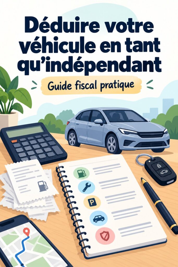 Femme d'affaires examinant les frais liés à son véhicule pour optimiser sa déduction fiscale.
