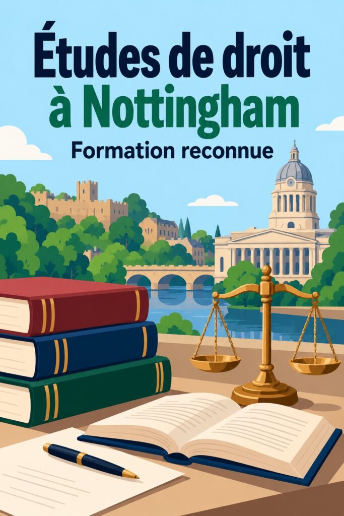 Image d'une salle d'audience à Nottingham, représentant le cadre juridique des entreprises.