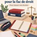 Fournitures essentielles pour étudiants en droit : ordinateurs portables, stylos et cahiers