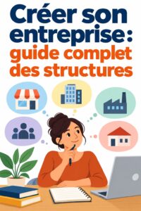 Femme d'affaires souriante examinant des documents devant son ordinateur, illustrant le démarrage d'une LLC ou d'une société.