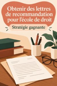 Femme consultant un document sur les lettres de recommandation pour l'école de droit.