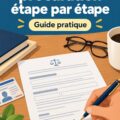 Femme en train de remplir un document de procuration dans un cadre chaleureux.