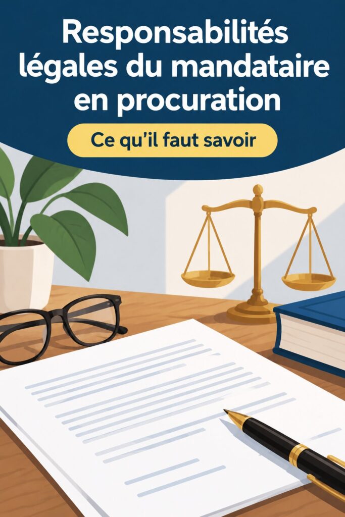 Femme consultant des documents juridiques liés à la procuration